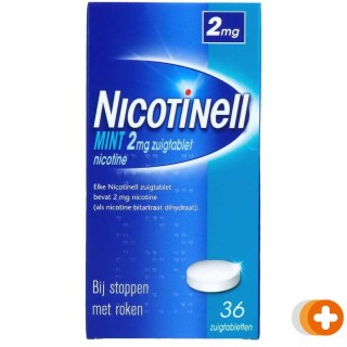 Nicotinell zuigtablet mint 2 mg