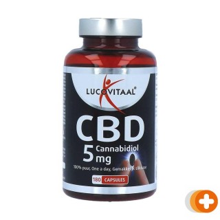 Lucovitaal cbd cannabidiol 5mg capsules
