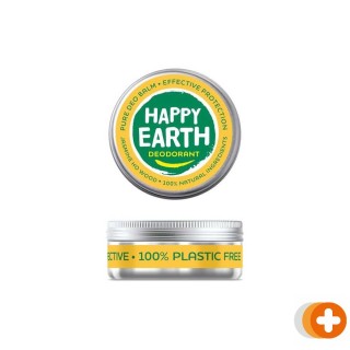Happy earth pure deo balm jasmine ho wood