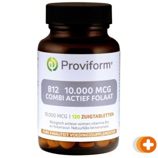 Proviform vitamine b12 10000 mcg combi actief folaat