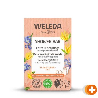 Weleda ylang ylang & iris shower bar bio