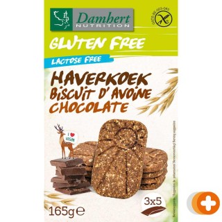 Damhert gluten free haverkoekjes chocolade