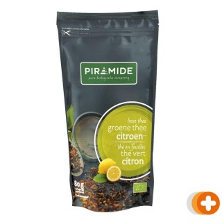 Piramide groene thee citroen losse thee