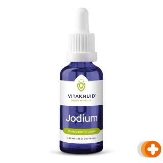 Vitakruid jodium druppels 75 mcg