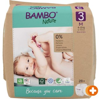 Bambo nature luier 3 m 4-8 kg