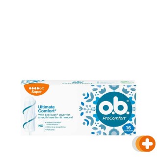 O.b. procomfort tampons super