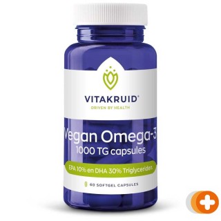 Vitakruid omega 3 1000 tryglyceriden 300dha 100epa