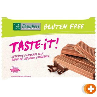 Damhert taste-it krokante chocoladereep