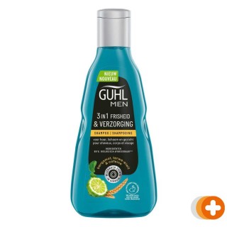 Guhl 3-in-1 frisheid & verzorging men shampoo