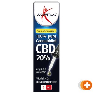 Lucovitaal cbd cannabidiol olie 20%