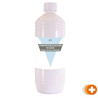 Bts gedemineraliseerd water