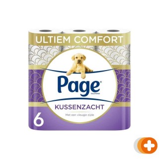 Page kussenzacht toiletpapier