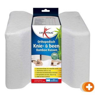 Lucovitaal bamboe kussen knie & been