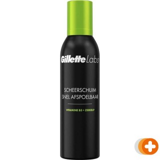 Gillette labs scheerschuim vitamine b3 + zeekelp