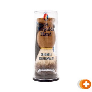 Vergulde hand scheerkwast