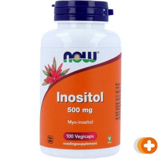 Now inositol 500mg capsules