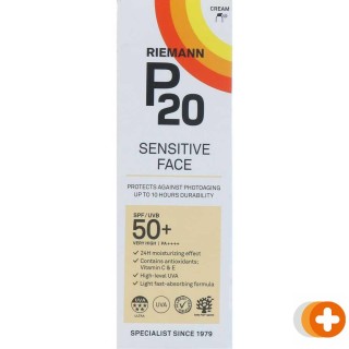 Riemann p20 zonnebrand sensitive spf50+ face