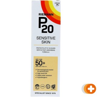 Riemann p20 zonnebrand sensitive spf50+ lotion