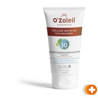 O'zoleil bruiningsboostercrème gezicht spf30