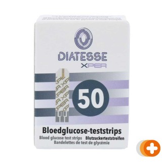 Diatesse xper glucose teststrips