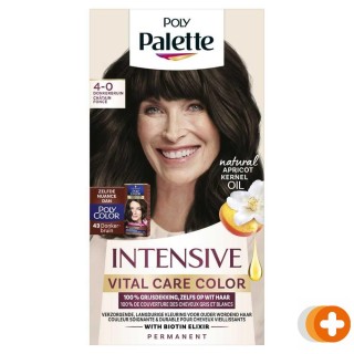 Poly palette vital care color 4-0 darkbrown