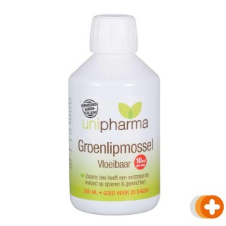 Unipharma groenlipmossel vloeibaar