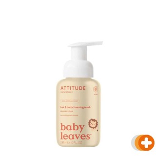 Attitude baby leaves 2-in-1 hair & body foaming wash