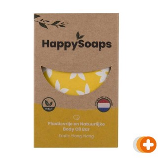 Happysoaps body oil bar - exotic ylang ylang