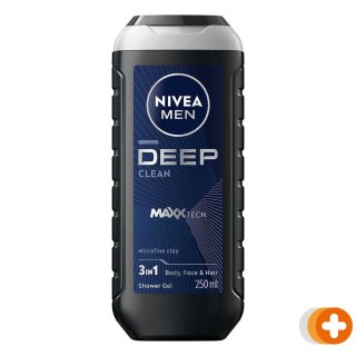 Nivea men deep clean shower gel