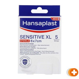 Hansaplast sensitive xl 6cm x 7cm