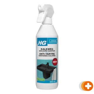 Hg kalkweg gekleurd sanitair