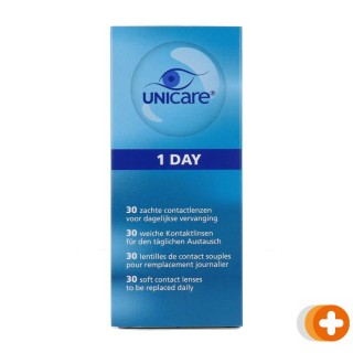 Unicare daglenzen 30-pack -2,75
