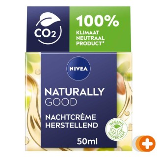 Nivea naturally good nachtcrème argan olie