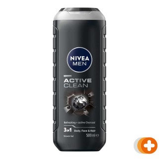 Nivea men active clean shower gel