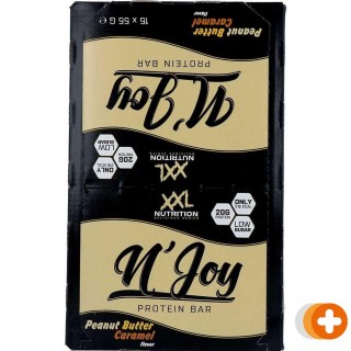 Xxl nutrition n'joy protein bar peanut butter & caramel