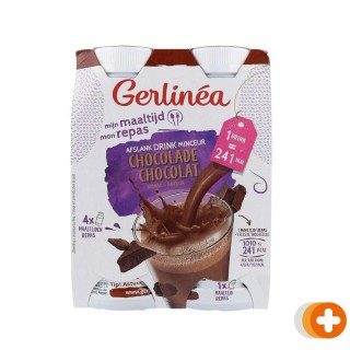 Gerlinea drinkmaaltijd chocolade 4-pack
