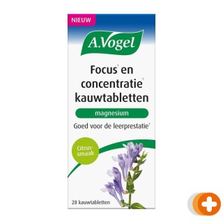 A.vogel focus en concentratie kauwtabletten
