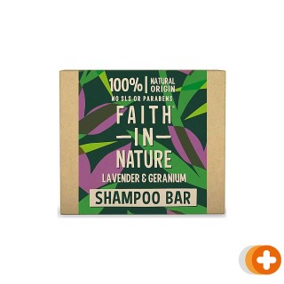 Faith in nature lavender & geranium shampoo bar