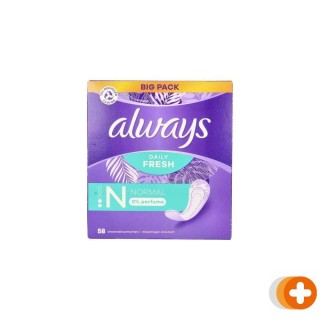Always dailies inlegkruisjes fresh & protect normal