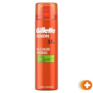 Gillette fusion scheergel amandelolie
