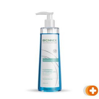 Bionnex rensaderm cleansing and foaming gel for oily & acne prone skin