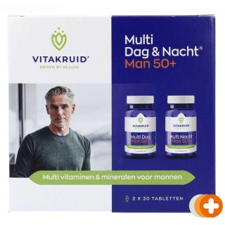 Vitakruid multi dag & nacht man 50+