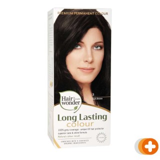 Hairwonder long lasting colour 3 dark brown