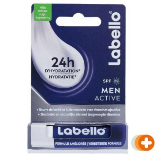 Labello active for men spf15 in blisterverpakking