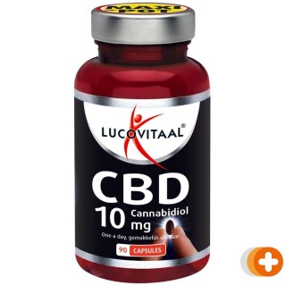 Lucovitaal cbd cannabidiol 10mg capsules