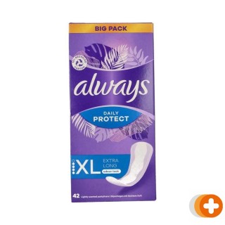 Always inlegkruisjes daily protect extra long
