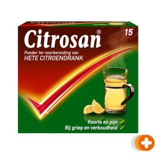 Citrosan hete citroendrank sachets