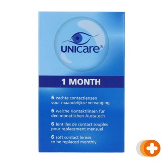 Unicare maandlenzen 6-pack -1,25