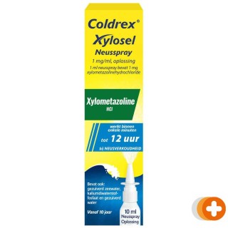 Coldrex neusspray xylosel 1mg/ml - xylometazoline neusspray bij neusverkoudheid