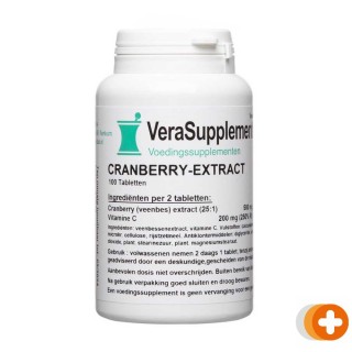Verasupplements cranberry extract tabletten